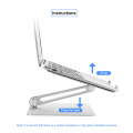 Wholesale In Stock Height Adjustable Ergonomic Notebook Holder Metal Laptop Stand